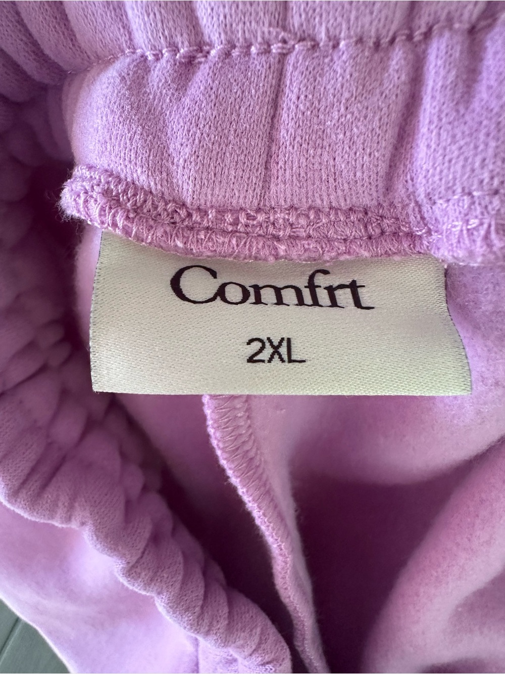 Comfrt Collection Pastel Edit “Lilac” Drawstring Shorts for Women 2X NEW - Picture 5 of 11